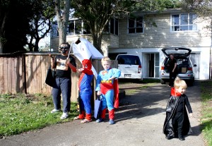 Hallowween is celebrated in New Zealand, Photograph by Sherelee Clarke.