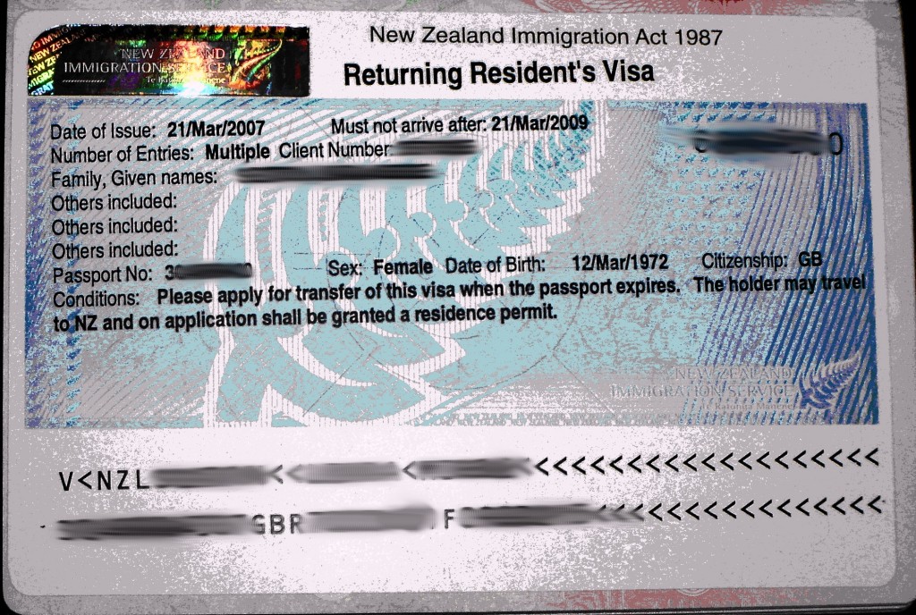 Returning Residents Visa